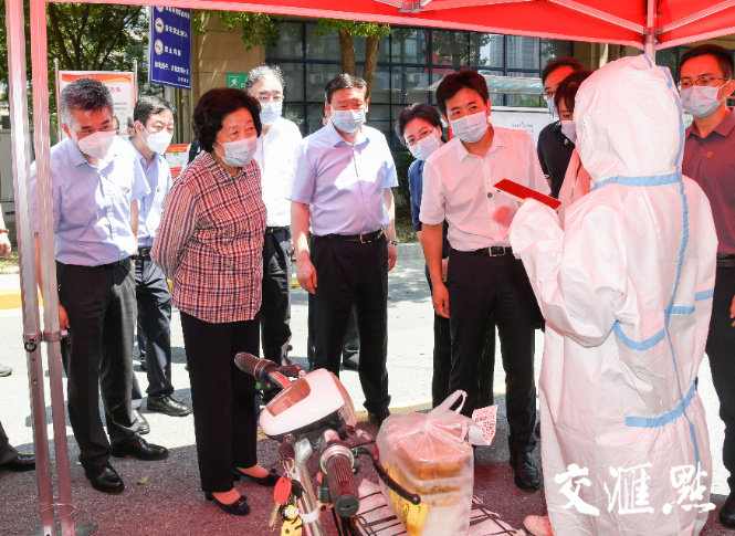 国务院副总理孙春兰7月29日至8月1日到江苏省南京市调研疫情防控工作