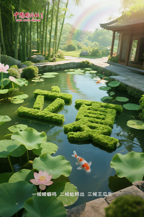 AIGC節(jié)氣海報(bào)·立夏-有駕 AIGC節(jié)氣海報(bào)·立夏-有駕