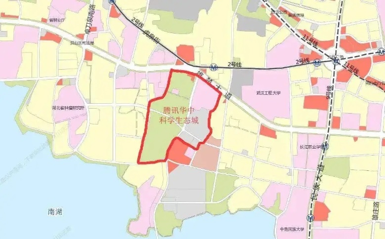 武汉市洪山区推进华中科学生态城,2020年城中村改造137.53万方