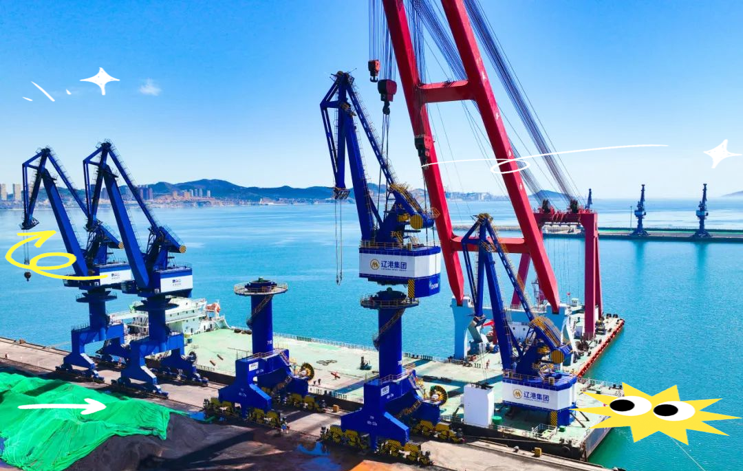 新门机亮相大连湾港区,助推港口自动化建设