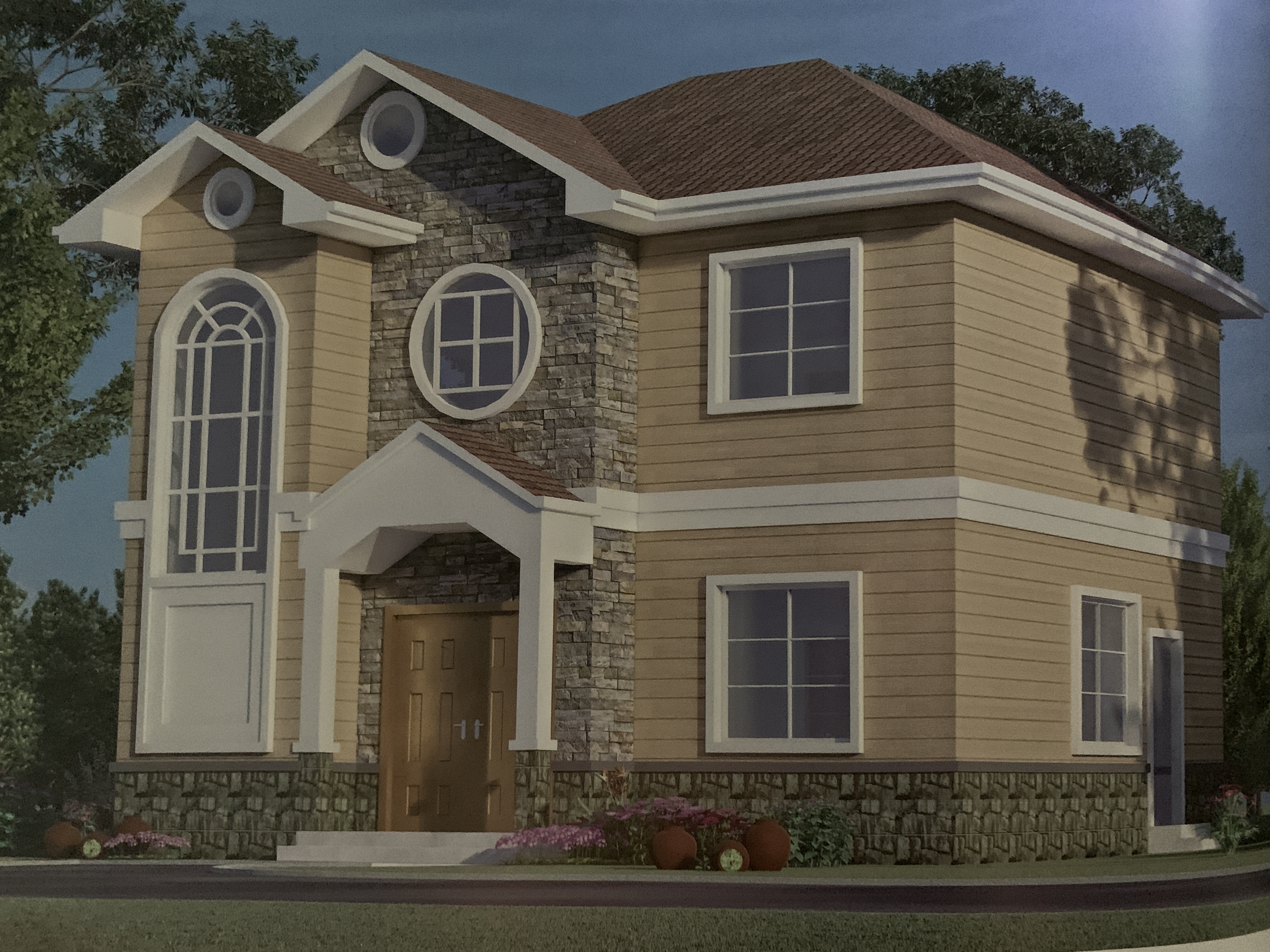 装配式集成别墅户型案例