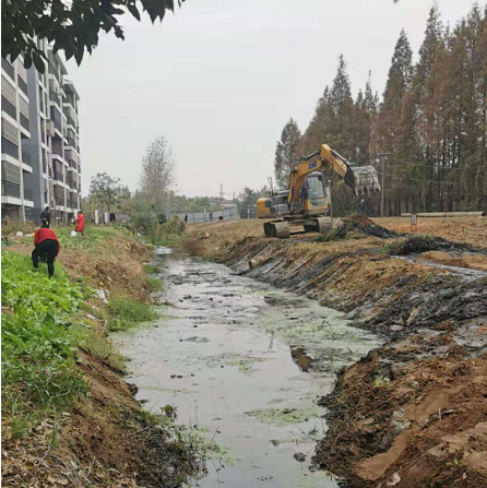 「社区吹哨 单位报到」张城垸社区解决臭水沟难题