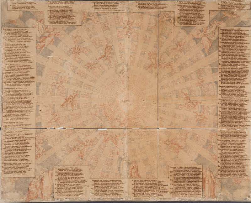 纪念但丁逝世七百周年,近百幅《神曲》插图呈现于乌菲齐