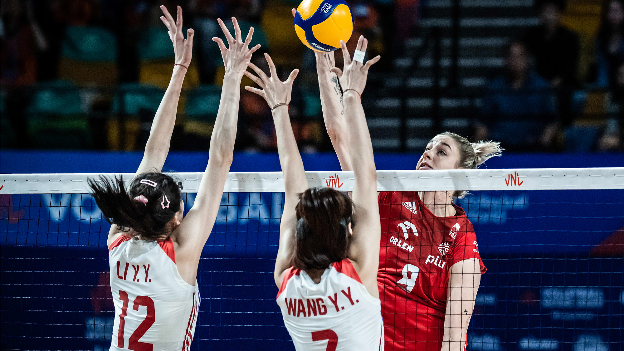 世界女排联赛:中国队不敌波兰遭遇首场失利