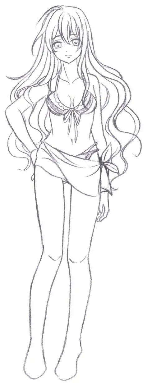 「动漫手绘」不同材质服饰褶皱参考,男士西装,女士衬衫褶皱参考