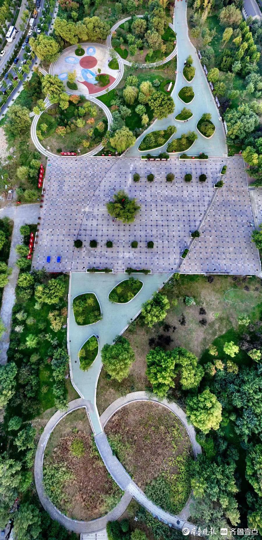 国庆影吧|航拍幸福柳广场