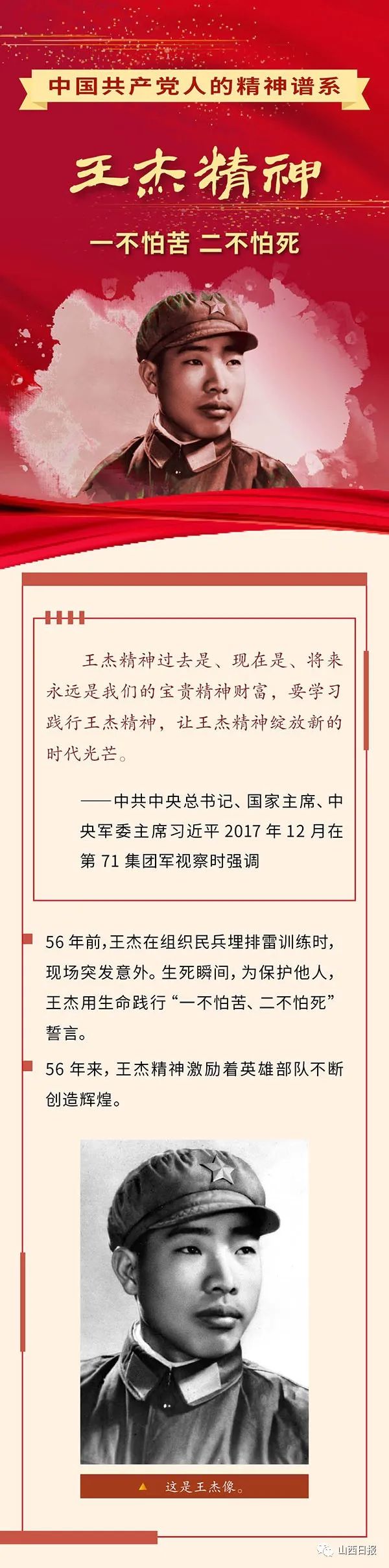 图解丨王杰精神:一不怕苦 二不怕死