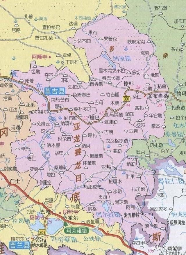 西藏阿里地区噶尔,日土,革吉,改则,措勤5县刷新