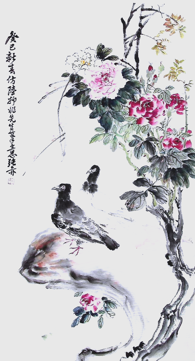 中国美术学院国画花鸟考级作品参考指南