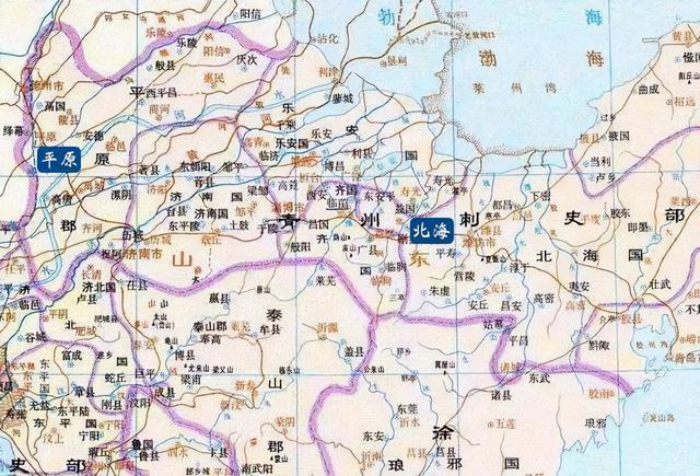 三国演义中刘皇叔北海救孔融,这个北海是现在的哪里,你知道吗?