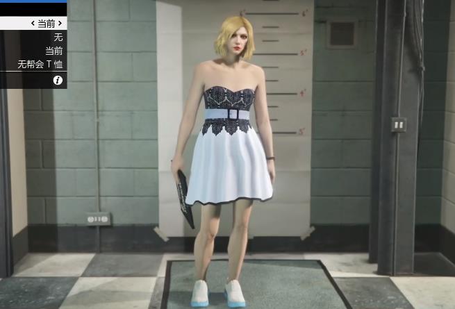 《gta5》女角色穿裙子和裤子的区别,差异很明显,注意细节!