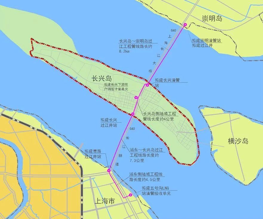 长兴岛即将实现管道输送天然气