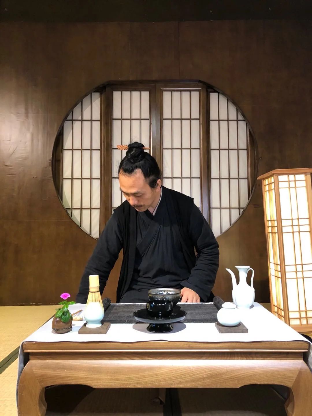 薛山长点茶