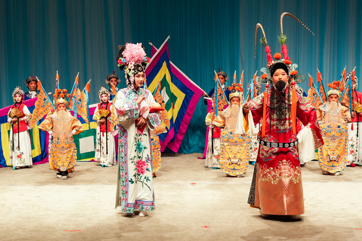 北京市八一学校京剧团亮相国家大剧院"美育芳草"青少年艺术节