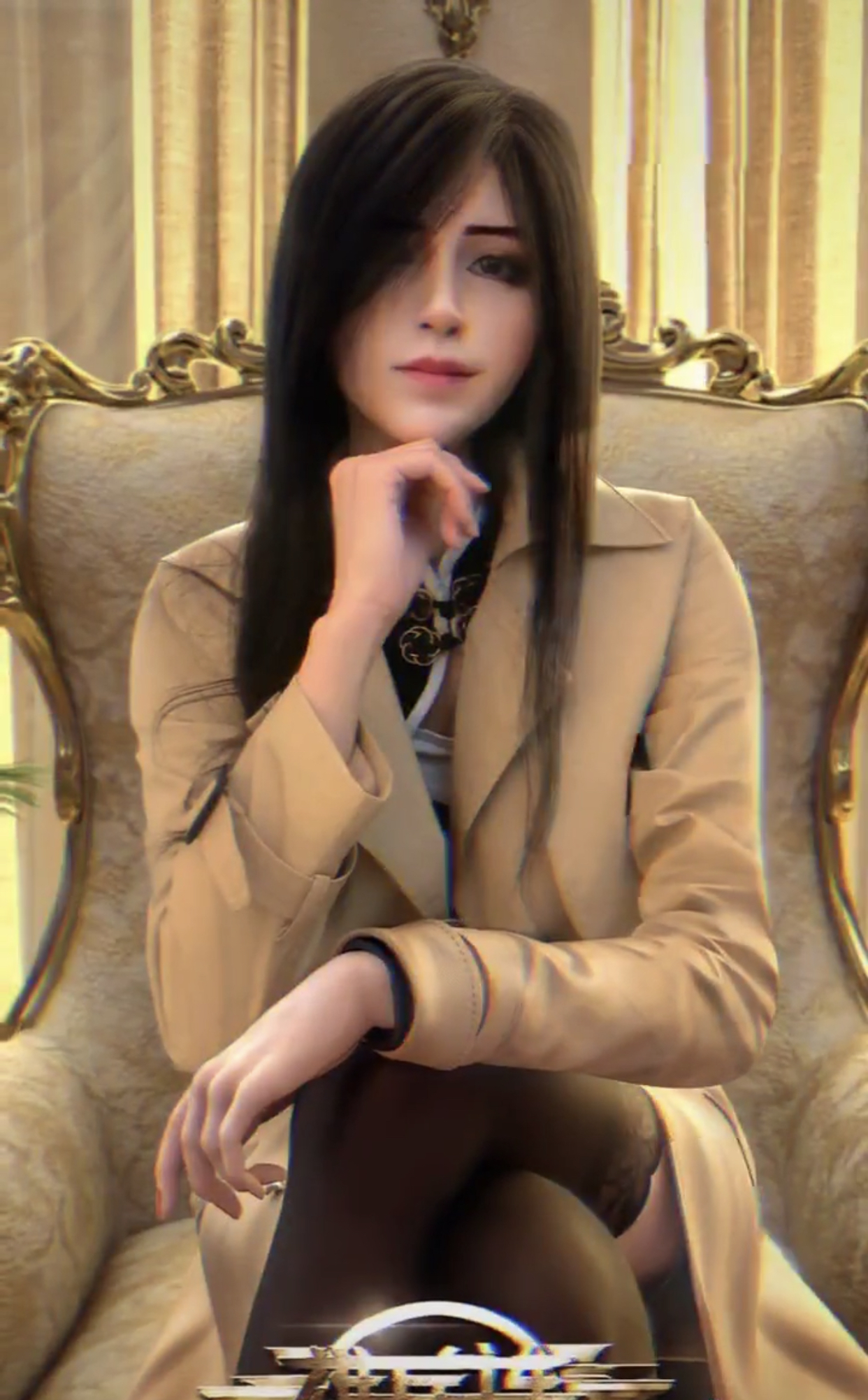 女网红被粉丝说像凉冰,玩起了cos,模仿最多的角色就是凉冰