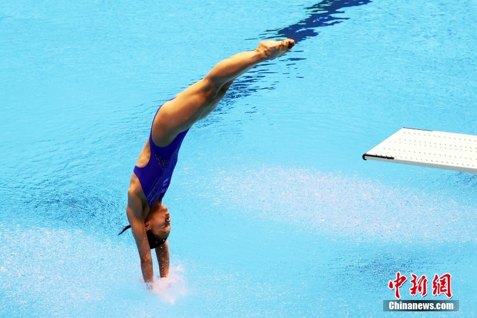 福冈游泳世锦赛:中国选手林珊晋级跳水女子1米板决赛