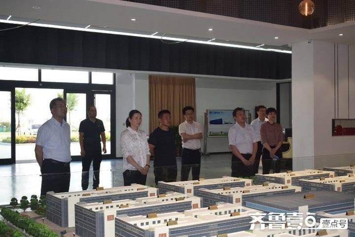 滨州市委组织部调研组到博兴曹王进行调研