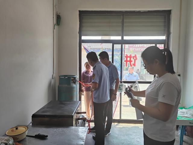 大荔县苏村镇迅速开展燃气安全隐患排查整治工作