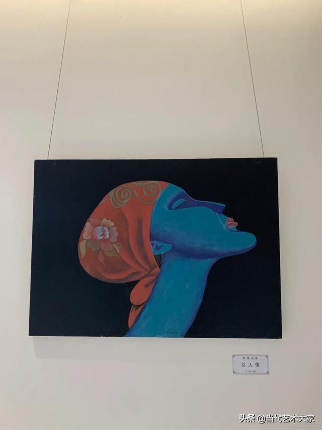 具有时代新意的个人面貌——沙依兰别克画展开幕