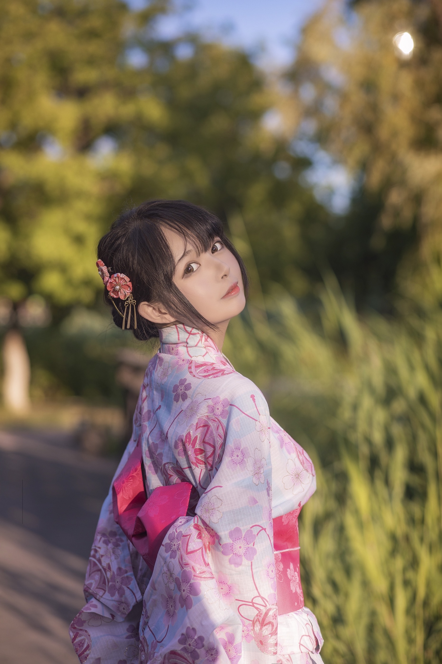 二次元cos - 和服超进化@黑猫猫ovo