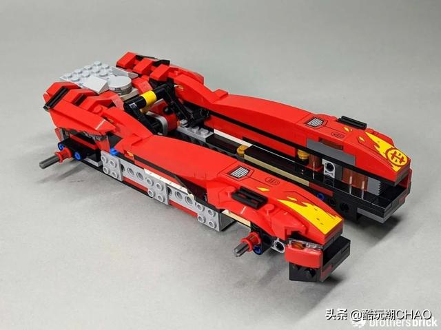 乐高幻影忍者系列71737 x-1忍者战车开箱评测