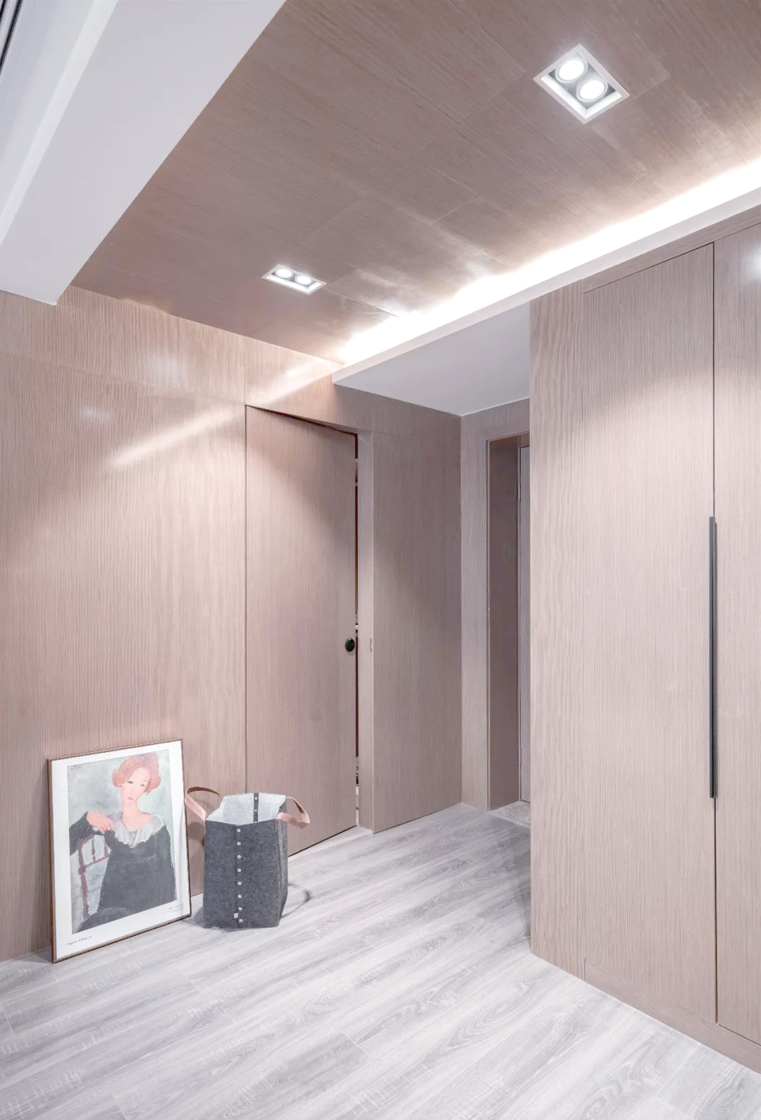 木饰面板作为墙面装饰,打造温馨高档次的家居环境!