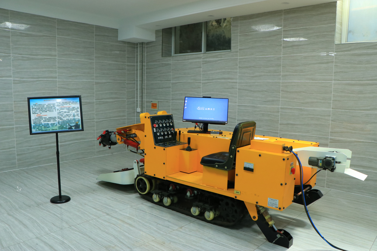 掘进机演示模型 掘进机模型 掘进机虚拟仿真