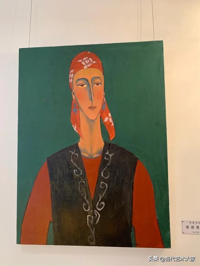 具有时代新意的个人面貌——沙依兰别克画展开幕