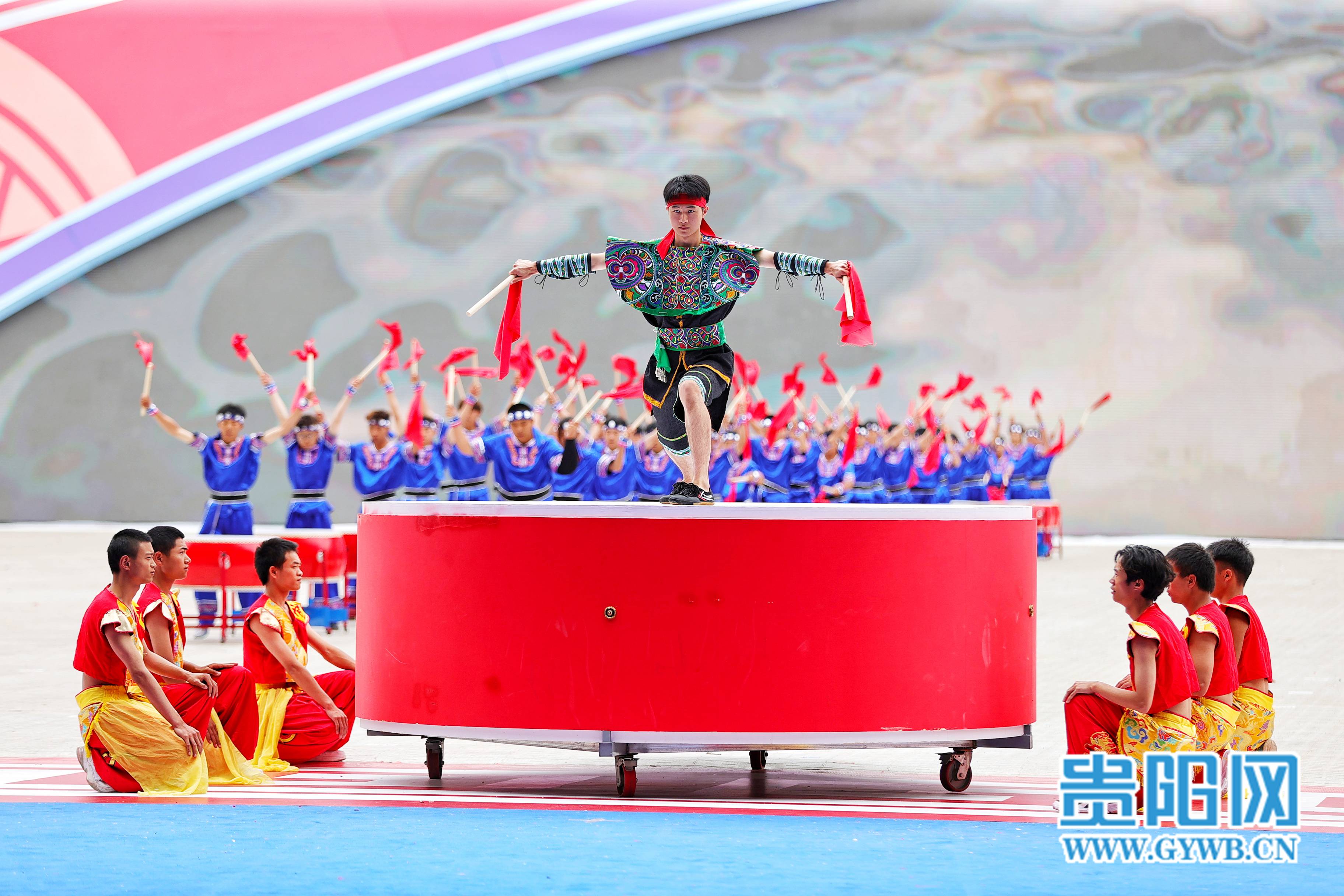 「图集」贵州省第十届少数民族传统体育运动会开幕式亮点速看