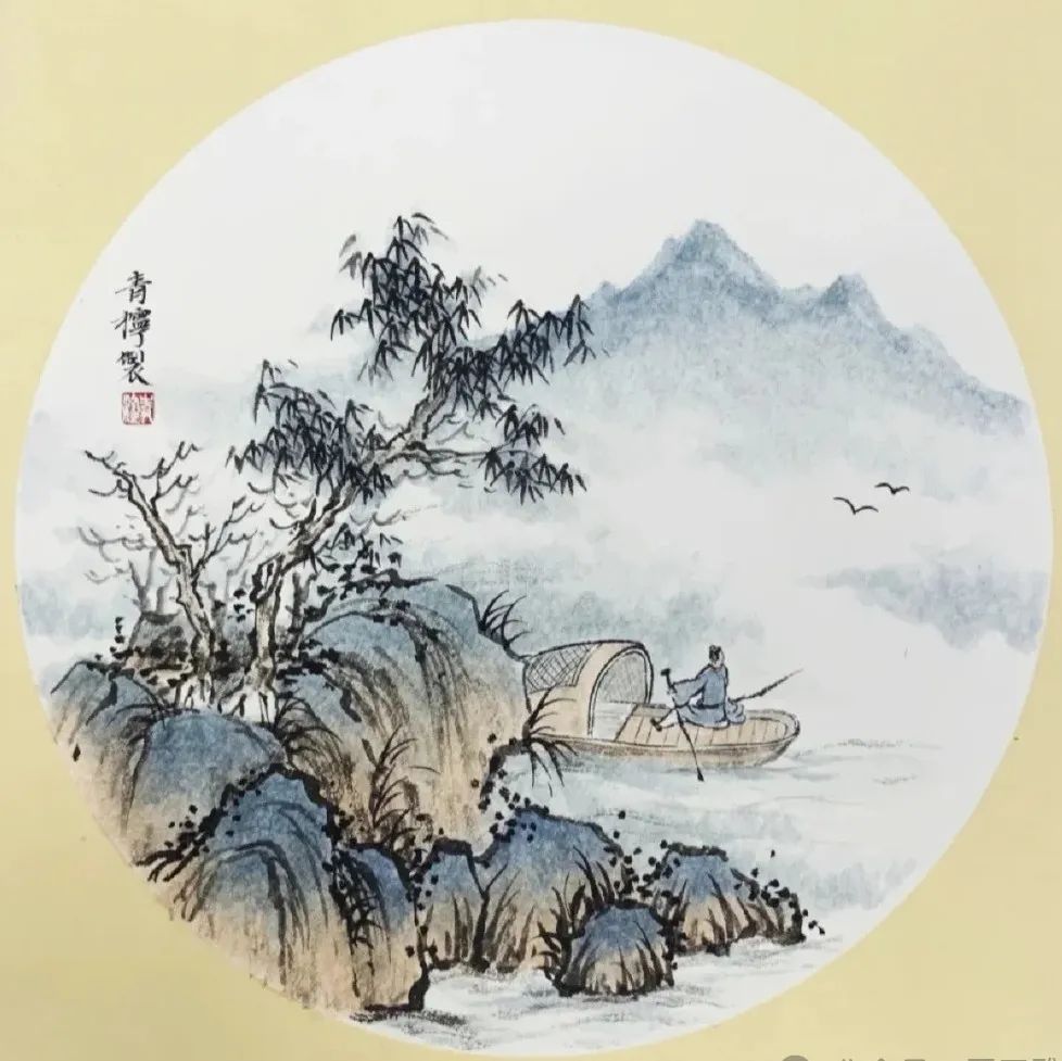 国画山水小品