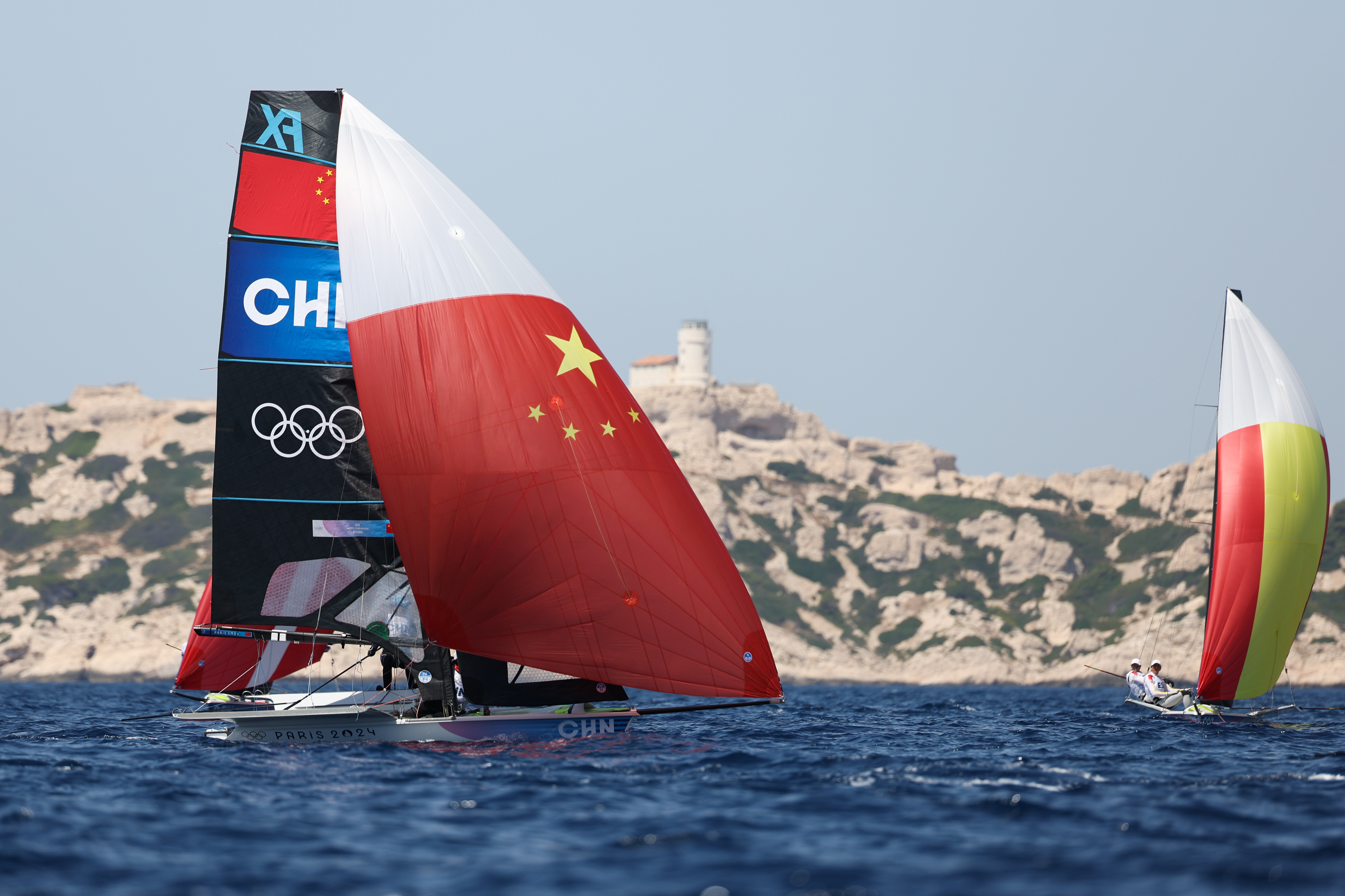 巴黎奥运会|帆船——女子快速艇-49人fx级开赛