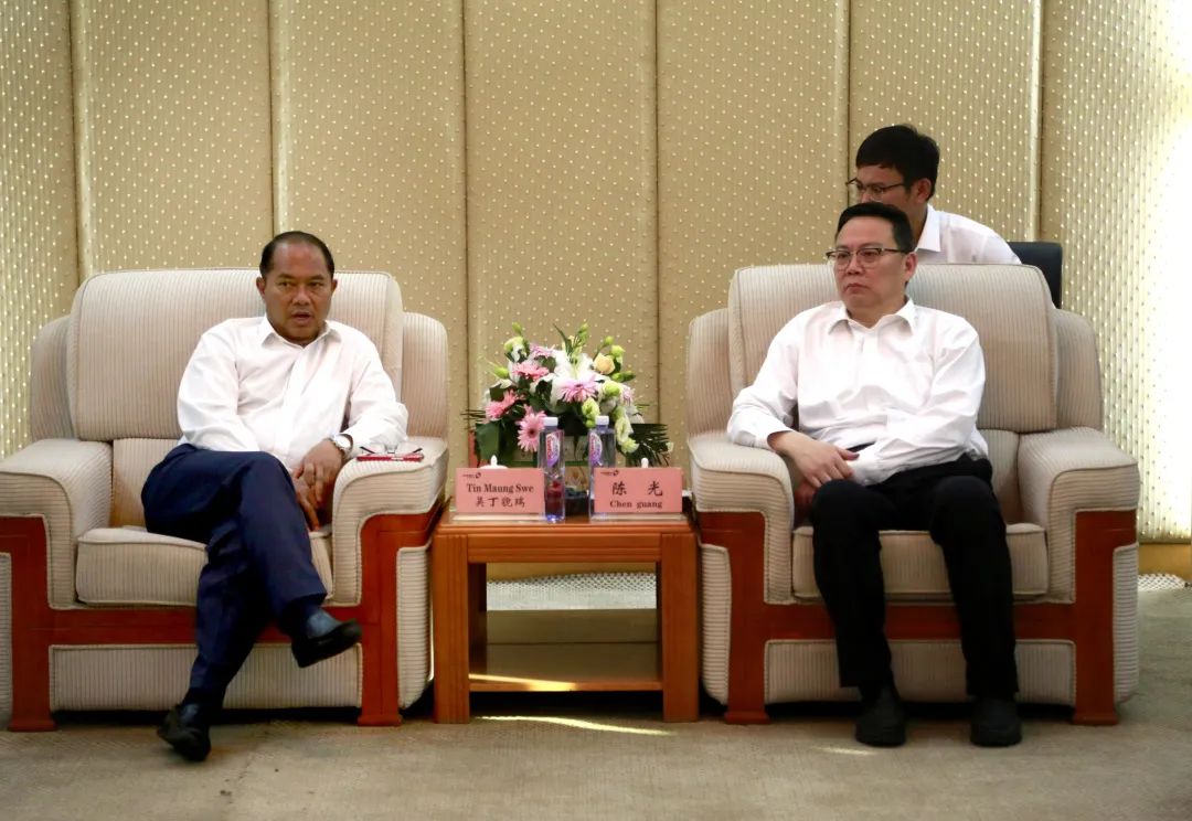 缅甸驻华大使吴丁貌瑞一行到洛阳北企参观访问【大力推进国际化】