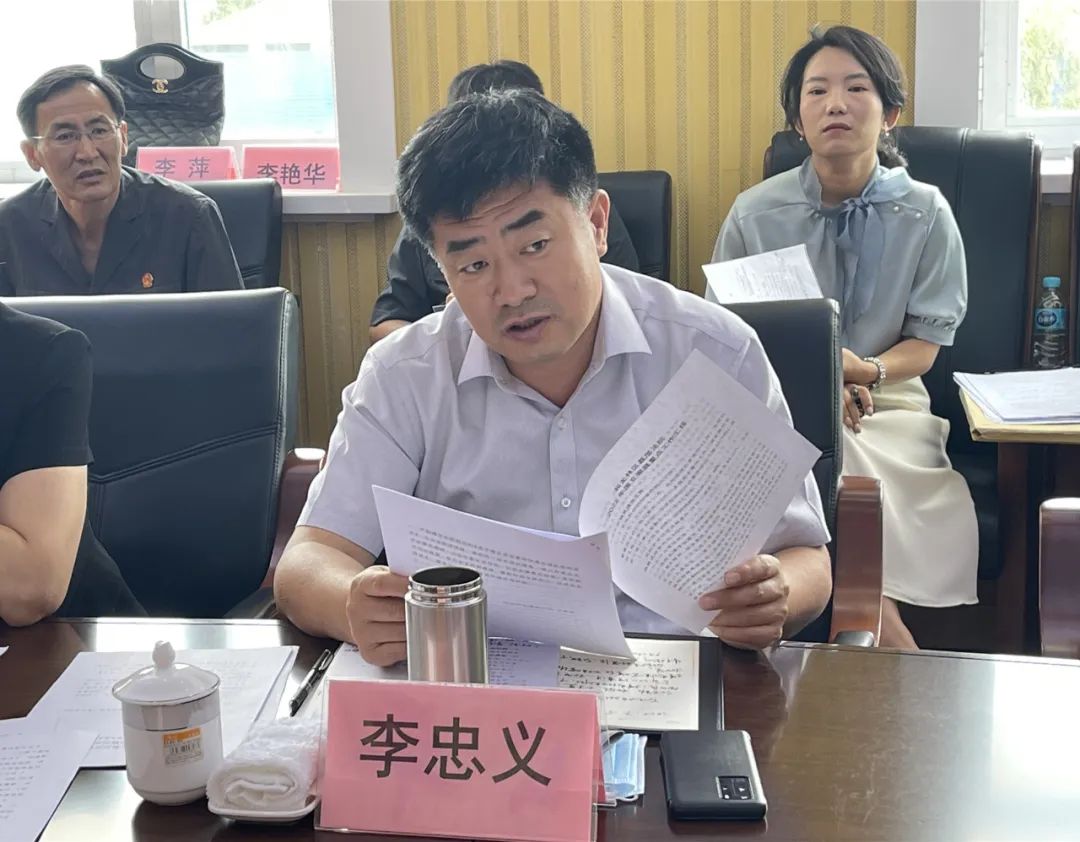 延边林区中级法院党组书记,院长李忠义一行到和龙林区