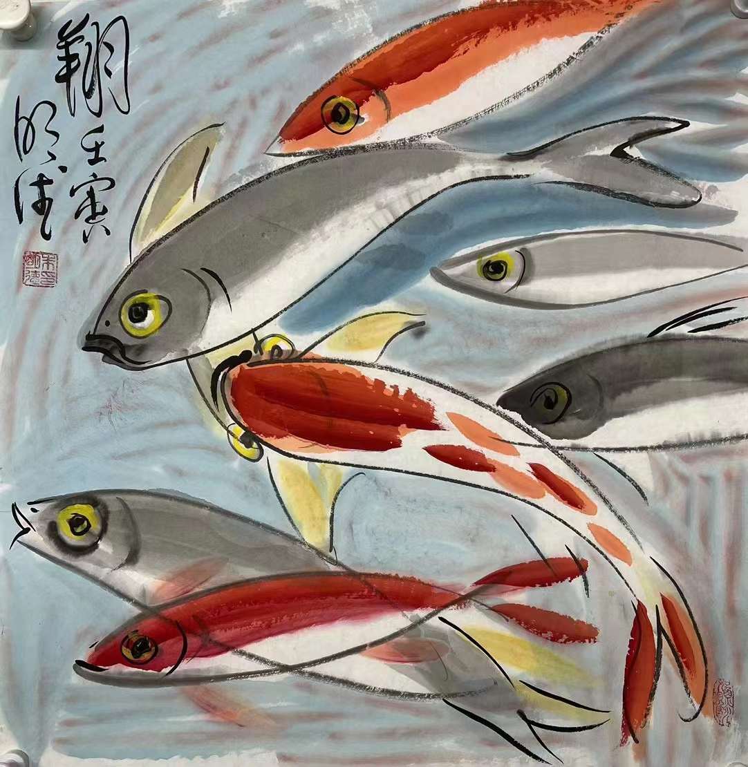 画家朱明德作品欣赏