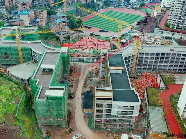 预计8月竣工!达州宣汉这一中学扩建新校区