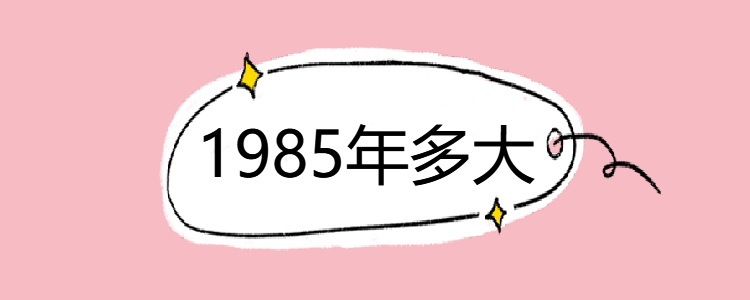 1985年多大
