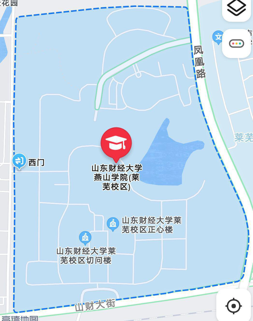 燕山大学西校区地图图片