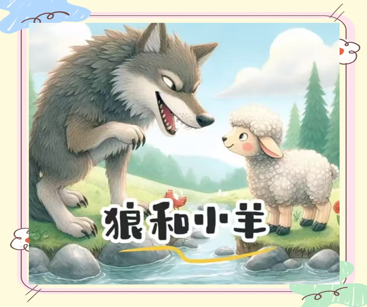 狼和小羊:坏人与借口之间的较量