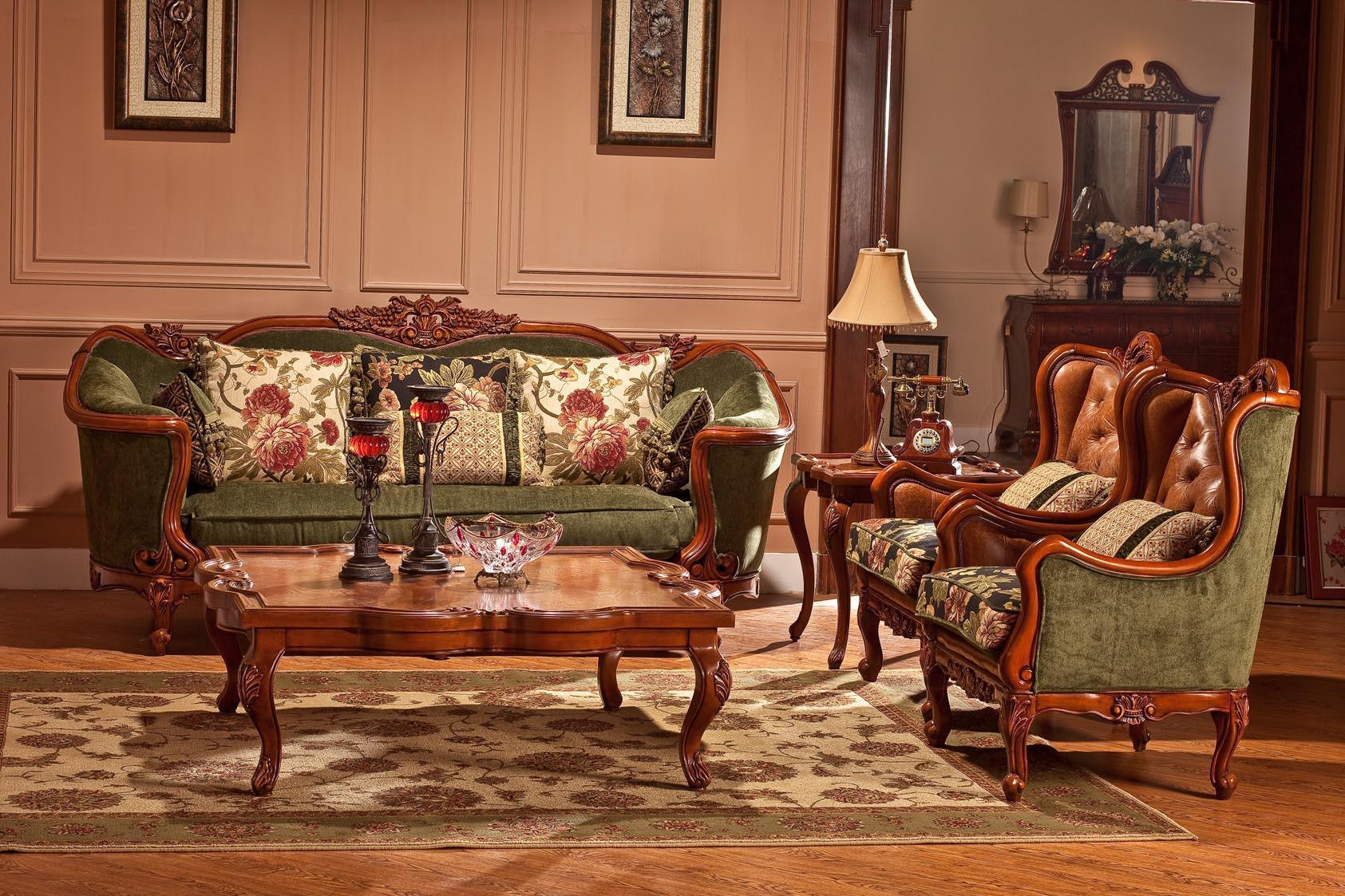 美式乡村风格客厅装修 一种原始粗犷的美