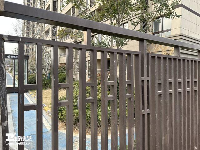 中式竹节花的铁艺围墙护栏tw2339