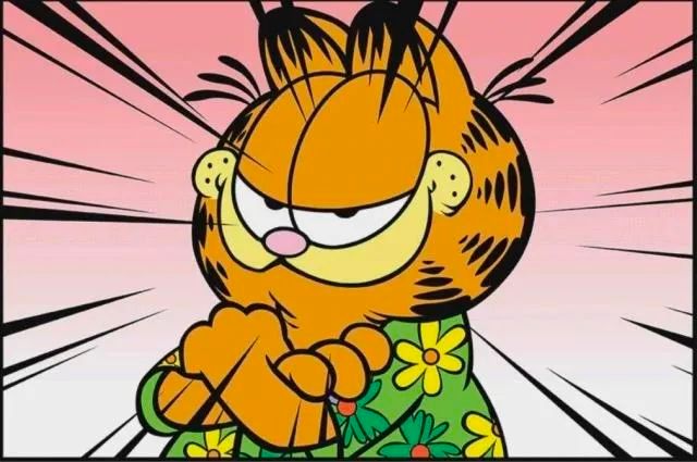 加菲猫经典语录(中英对照)