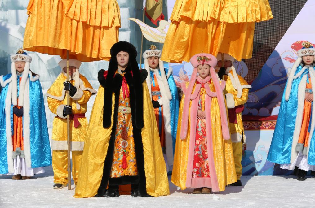 沈阳卧龙湖大辽文化冬捕节重装启幕