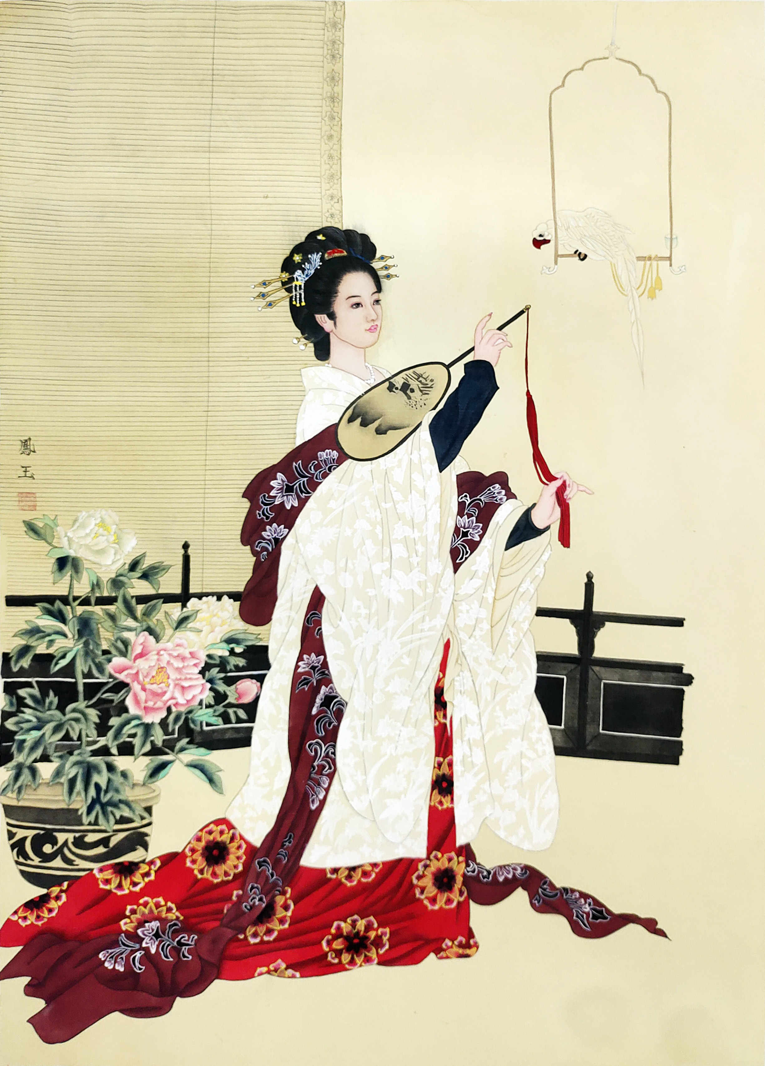 刘凤玉:起绢弄粉彩,细心巧神韵