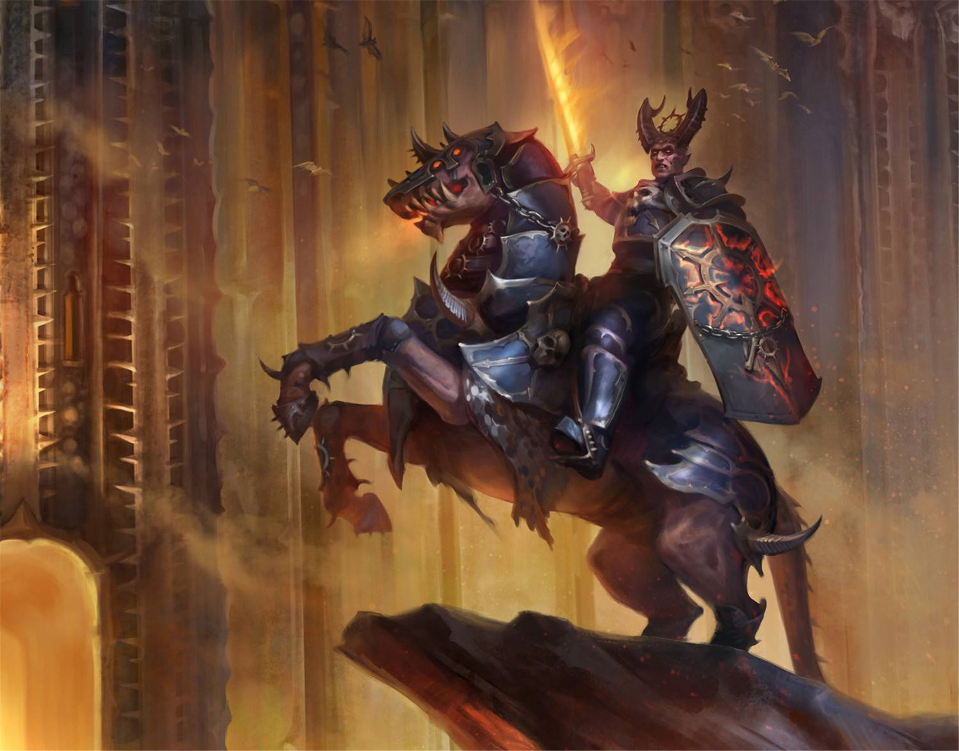 推荐一本骑士流 诸天流西幻小说,血火燃遍万界,战马踏破虚空