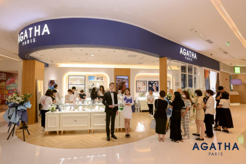 agatha瑷嘉莎全球首家法式生活方式形象店于上海璀璨启幕