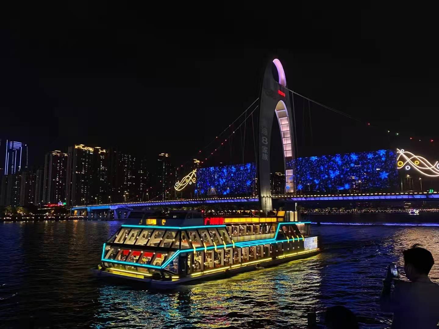 广州珠江夜游哪个码头上船风景比较好?
