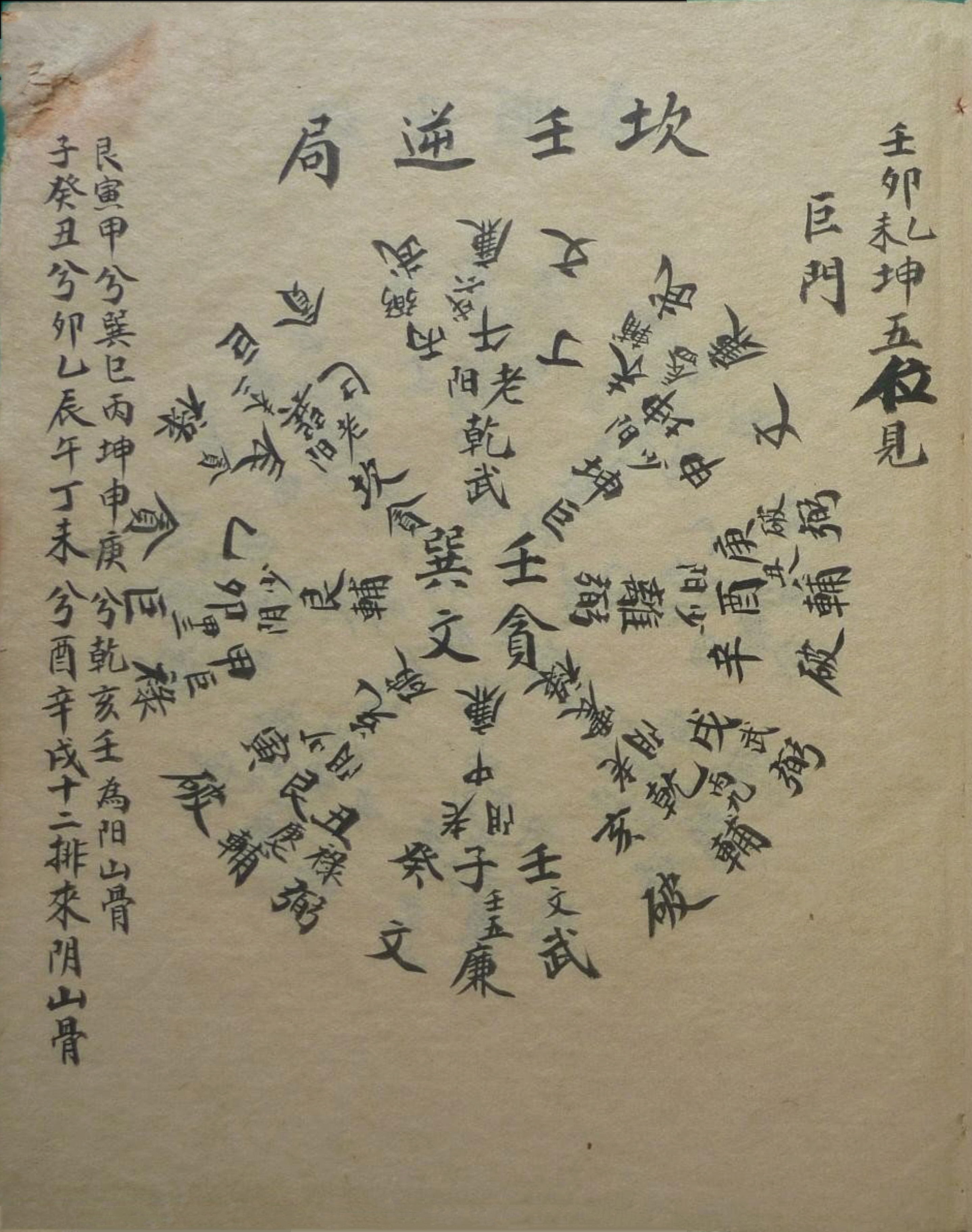 地理五诀总纲古书籍