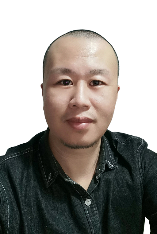 设计师袁辉与书法家董平立先生合影留念