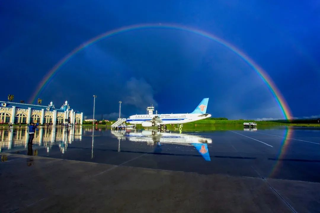 北极光节来临|漠河机场复航,最北漠河欢迎您!