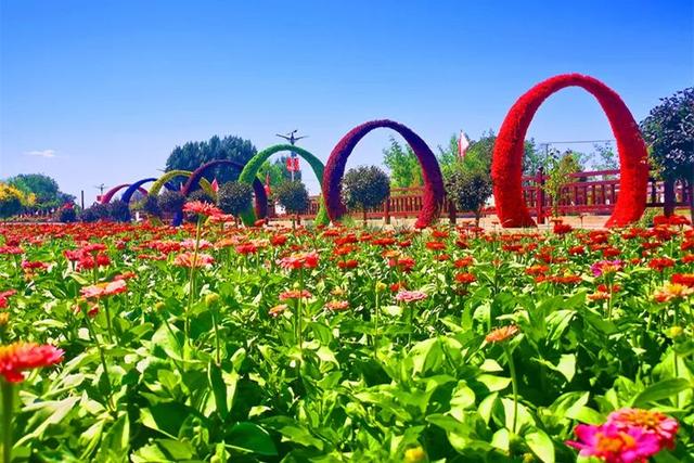 高台县南岔村:彩虹村庄夏意洽浓 乡村旅游正当时